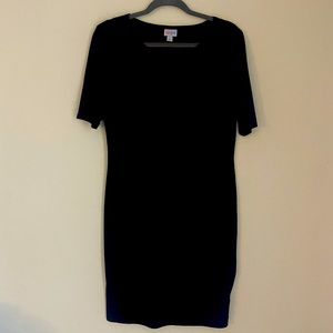 Noir Collection Lularoe Julia Dress Size L